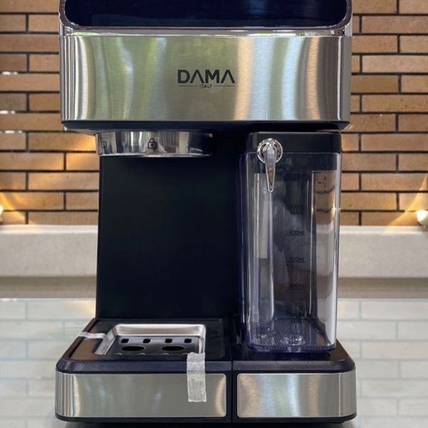 قبل خرید تماس بگیرید  اسپرسوساز داما مدل DCM100 ظرفیت 1.8 لیتر