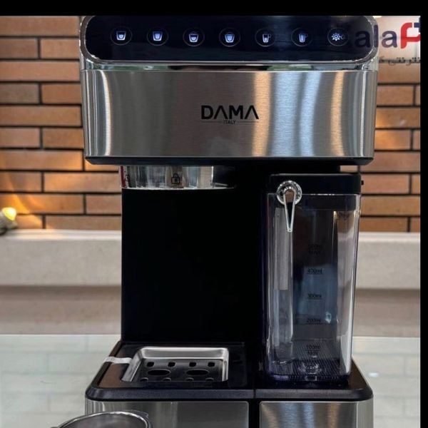 قبل خرید تماس بگیرید  اسپرسوساز داما مدل DCM100 ظرفیت 1.8 لیتر