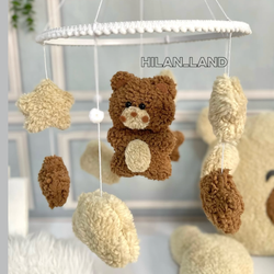 آویز موزیکال تدی