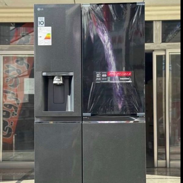قبل خرید تماس بگیرید یخچال ساید بای ساید ال جی مدل X287 دودی اینستاویو GCX-287TVB