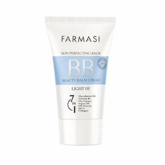 بی‌بی کرم بالماسک پوست فارماسی مدل لایت 01 | Farmasi BB Cream Light 01