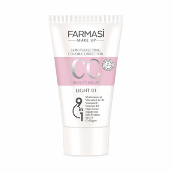 سی سی کرم فارماسی مدل لایت 01 | Farmasi CC Color Control Cream – Light 01