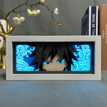 تابلو لایت باکس انیمه ای گیو تومیوکا دمون اسلیر | Giyu Tomioka Anime Light Box