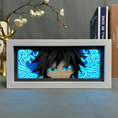 تابلو لایت باکس انیمه ای گیو تومیوکا دمون اسلیر | Giyu Tomioka Anime Light Box