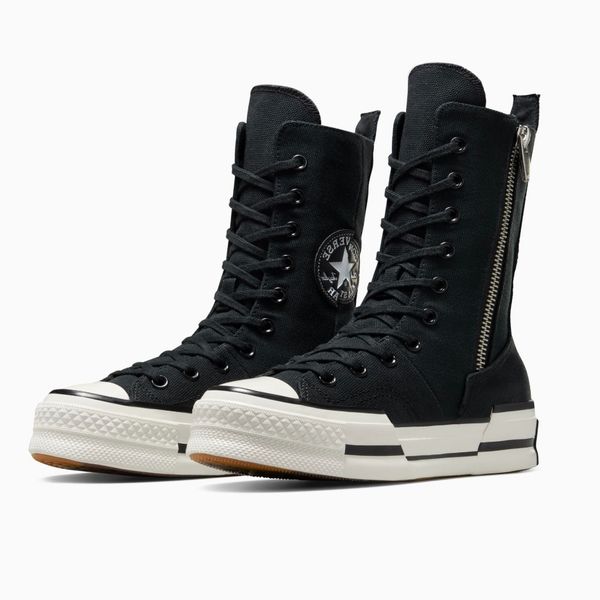 کانورس چاک 70 پلاس ایکس های مشکی | Converse Chuck 70 Plus XHi Black