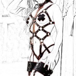 گارتر چرم تنظیم شونده کد 8568