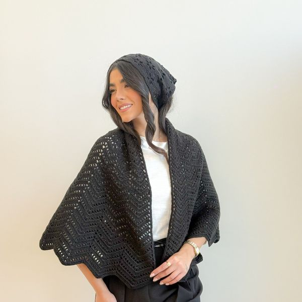 اشارپ دستبافت زنانه شاهو مدل Velora