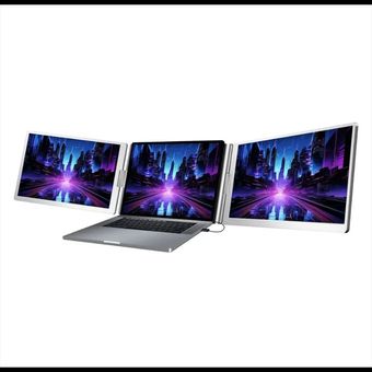 مانیتور دوگانه پاورولوژی Powerology Dual Screen