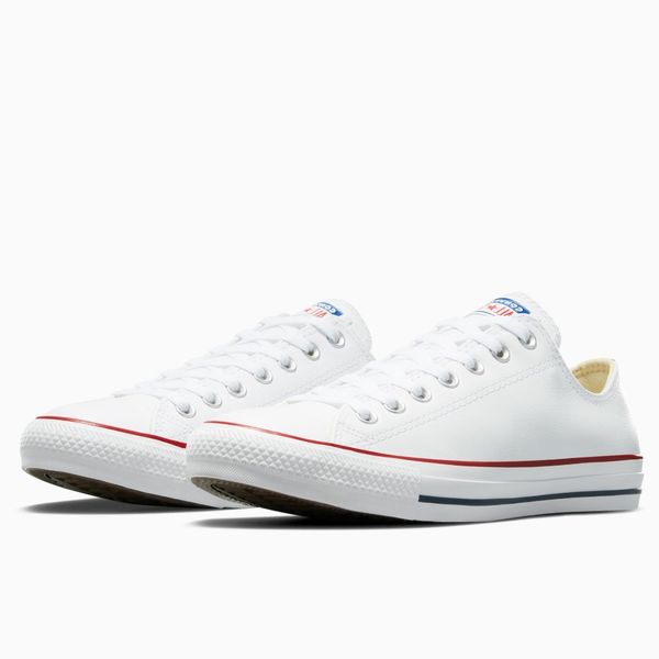 کفش کانورس کلاسیک چرم سفید/converse classic 103771c