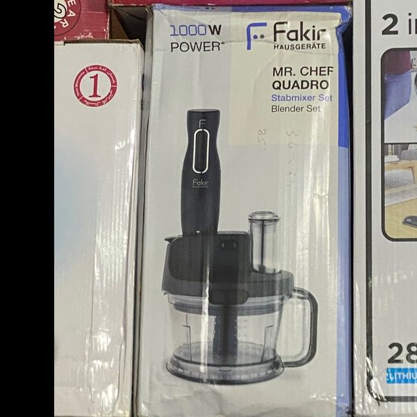 ست مخلوطکن Fakir مدل Mr. Chef Quadro با توان 1000 وات