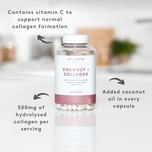 کپسول کلاژن مای ویتامینز مدل Coconut بسته 180 عددی My Vitamins Coconut Collagen 180 Caps