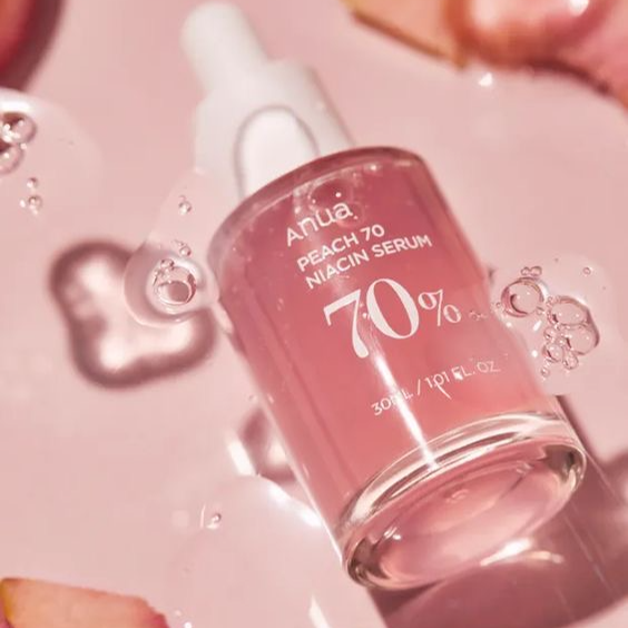 سرم روشن کننده نیاسینامید آنوا حاوی عصاره هلو Anua Peach 70% Niacin Serum