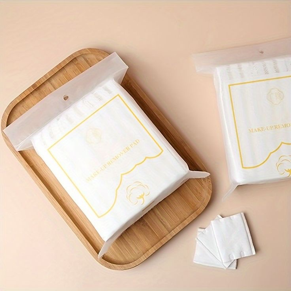 پد کتان آرایش پاک کن 222 عددی وارداتی Cotton Pad 222 pieces