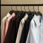 شومیز زنانه لینن پایین هلال جلو دکمه