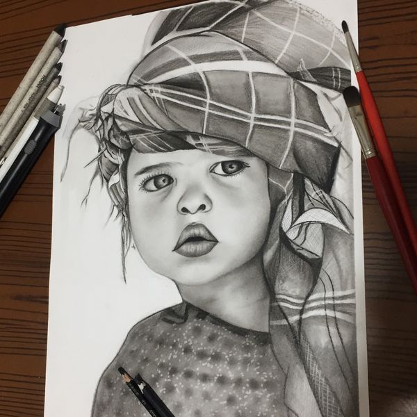 نقاشی بچه کرد