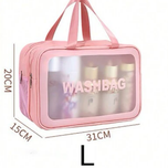 واش بگ ضدآب سایز بزرگ دو زیپ WaterProof Wash Bag Large Size