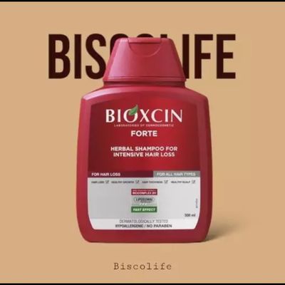 شامپو ضدریزش مو بیوکسین فورت Bioxcin FORTE مناسب انواع مو 300 میلی