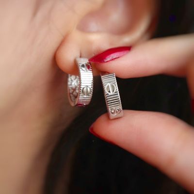 گوشواره نقره کارتیر  انلیمیتد سوپر لوکس