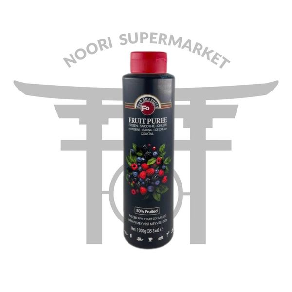 پوره میوه‌جنگلی فو یک کیلوگرم (وایلد بری)