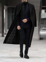 پالتو بلند مشکی کارلوتی کد o141