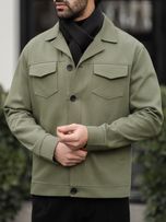 کت کتان سبز کارلوتی کد c240