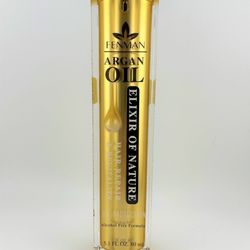 روغن مو آرگان فنمن ایتالیا مدل Elixir Of Nature حجم 100 میل