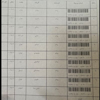 کد رهگیری 24 اردیبهشت