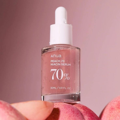 سرم روشن کننده نیاسینامید آنوا حاوی عصاره هلو Anua Peach 70% Niacin Serum