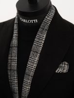 شالگردن چهارخونه کرم s217