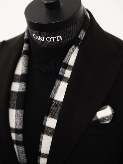 شالگردن چهارخانه درشت کد s213