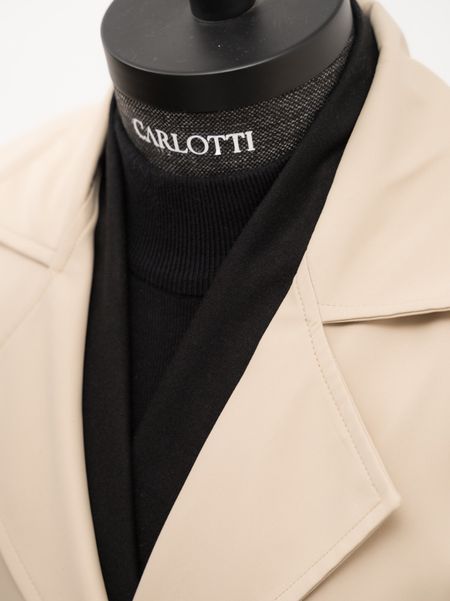 شالگردن موهر مشکی ساده s215