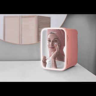 یخچال کوچک آرایشی و پوستی پرودو مدل Frostlite (همراه با آینه LED)
