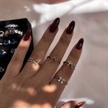 انگشتر پاپیون مینیمال