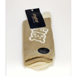 جوراب موهر ساقدار زنانه طرح خرس کد 1