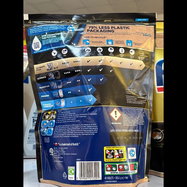 قرص ماشین ظرفشویی فینیش مدل التیمیت پلاس بسته 48 عددی رایحه لیمو ساخت لهستان