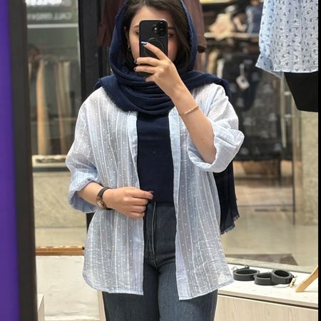 شومیز زنانه شیشه ای طرح توپی