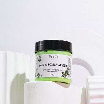 اسکراب سر روغن درخت چای سین‌کر - کنترل چربی و ضدشوره طبیعی وزن 400 گرم