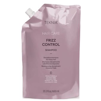 شامپو بدون سولفات ضد وز مو فریز کنترل لاکمه (Frizz Control) حجم 600 میلی لیتر