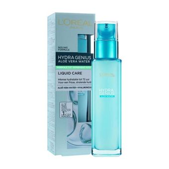 سرم آبرسان لورآل هیدرا جنیس مدل Liquid Care برای پوست نرمال تا مختلط