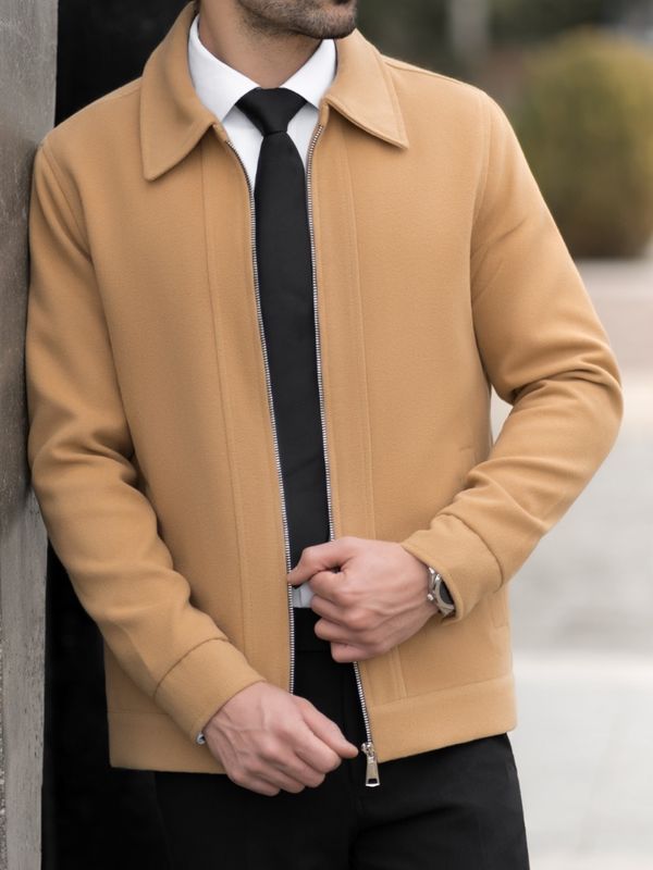 کاپشن شتری کد j157