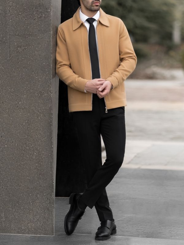 کاپشن شتری کد j157