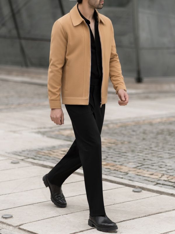 کاپشن شتری کد j157