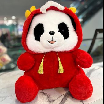 پاندا کلاه دار بامزه 50 سانت
