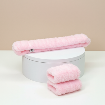 ست هدبند و مچ بند آرایشی و روتین پوستی