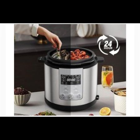 زودپز برقی ریتال 6 لیتری مدل Rital RT-1009 (زودپز ، آرام پز ، بخارپز)