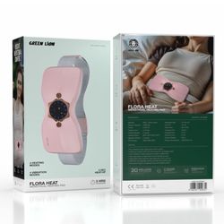 ماساژور و پد گرمایشی قاعدگی green lion flora heat