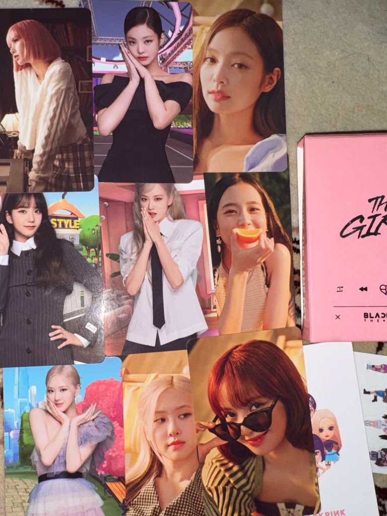 البوم اصل افیشیال د گرلز بلک پینک blackpink