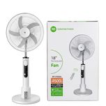 پنکه شارژی ایستاده DP مدل DP-F502AL سایز 18 اینچ