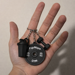 جا کلیدی طرح gym ست کامل ( پلیت/دمبل/شیکر)