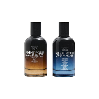 عطر ادوپرفیوم دوقلو مردانه زارا مدل نایت پور هوم 2 و 3